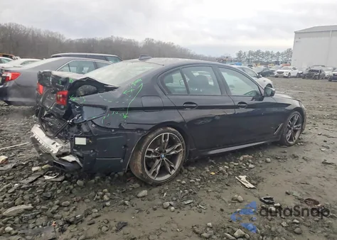 2019 BMW M550Xi from USA, damaged, VIN WBAJB9C58KB464443